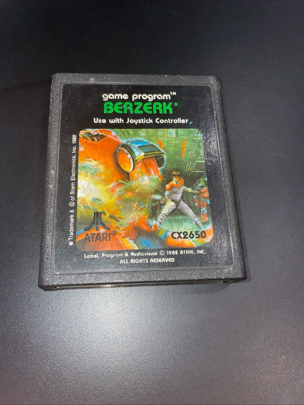 Berzerk (Atari 2600, 1982) Catridge Only Authentic